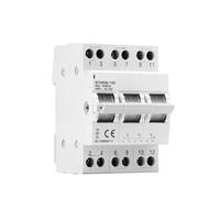2RD58I8PM Interrupteur de Transfert Manuel à Double Alimentation GYHO8 3P 40A 63A 100A 125A, disjoncteur Verrouillage modulaire, 1 pièce(25 V)