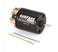2S Lipo 540 Moteur brossé 13T/17T/21T/27T/35T/45T/55T/80T pour 1/10 HSP HPI Tamiya FS Kyosho TRAXXAS Yokomo WLtoys Crawler RC Car (Noir) 21T)