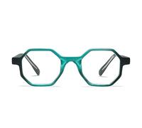 2SeeLife SeeLife Large Octagon Reading Glasses for Women with Funky Design - Trendy for all Face Shape Sturdy hexagon Readers Glasses