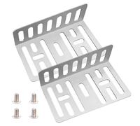 2Set Cadre Autoradio Universel 2 DIN DIN -Kit Montage Cadre De Radio Adaptateur Autoradio 2 DIN | Métal Cadre Autoradio Double 2 DIN | Pour Autoradio Double DIN, Lecteur DVD De Voiture, Navigation GPS