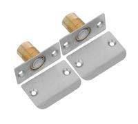 2set Loquet Magnétique Invisible de Porte en Acier Inoxydable | Fermeture Sécurisée, Plaque de Gâche Réglable, Remplacement Discret, Usage Résidentiel et Bureau