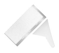 2set Règle de Peinture de Strass en Acier Inoxydable pour Carrés | 1020 Grilles Vierges, Placement Précis et Résistant à L’adhésif, Outil Portable pour Point de Croix et Voyage