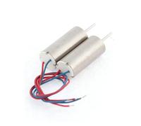 2Sets DC 3.7V 40000RPM DC Motors With Propeller RC Model Airplane Helicopter Fan DIY Parts Wired Coreless electronic starter Propeller CZAOINCU