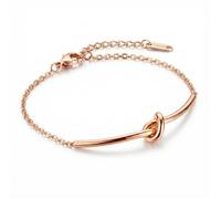 2SPLENDID® Bracelet Femme avec Cristaux Swarovski Baigné dans l'OR Blanc. Joli écrin cadeau offert. Idée cadeau Noël, St Valentin