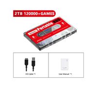 (2T HDD) Super Console 2T Portable Retro Game HDD avec plus de 120 000 jeux pour SS/MAME/DC/NAOMI Plug