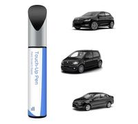 2T2T /C9X Stylo de retouche noir métallisé profond compatible avec Skoda Correspondance exacte des éclats et des rayures