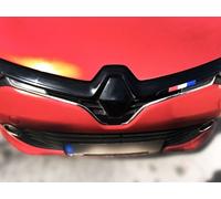 2tlg Kit Inox Calandre Couverture pour Renault Clio IV Phase I Année 2012-2016