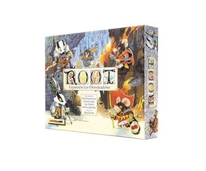 2Tomatoes Games - Root : Les Maraudeurs - Jeu de société avec plateau - Tirer des dés - 2 à 6 joueurs - Langue : espagnol | Thème : animaux