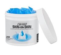 Carrés en hydrogel Skin-On-Skin de 2Toms pour les ampoules, les frottements, les piqûres, les irritations et le soulagement de la douleur cutanée, 200 carrés d'un pouce