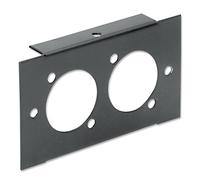 2U Module avant 1 MOD Wide 2 XLR, panneaux de rack, boîtier, accessoires de rack et d'armoire, Qté X 1 | 20511 20