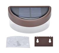 2V LED Light Lampe Solaire Étanche pour Terrasse Jardin, Éclairage Décoratif Extérieur - Panneau Solaire à Haute Conversion, Allumage Automatique Nocturne, Installation Facile (Lumière chaude)