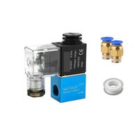 2V025 Air Solenoid Valve 2/2 Way Pilot Pneumatic Control 2 Position 2 Way Airtec Type(2V025-08 DC12V,With 10mm)