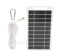 2W 5V Panneau solaire portable USB Type C Haute efficacité Polycricon Silicon Mini Small Solar Pannel Power pour voyages en plein air
