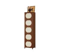 2WFYJNITP Buffets et bahuts Buffet d'angle étroit, étagère de Rangement sur Pied for Le Salon, et présentation Livres pour la Salle à Manger