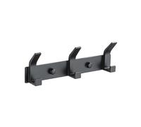 2WFYJNITP Chapeau Crochets de Suspension Modernes en Aluminium, Support Rangement for Porte Salle Bain, Cintre for vêtements, Porte-Manteau Mural Organisateur(Noir,XS)