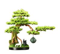 2WFYJNITP Décoration Bonsaï Artificiel avec brûleur d'encens, décoration de Salon, d'entrée, de Bureau, Fausse Plante ornementale Facile d'entretien