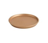 2WFYJNITP Plateaux pour Plantes Bac de Drainage for Plantes Style scandinave, for décoration intérieure, Pot Fleurs, soucoupes en céramique pour jardinières(Gold,Grand)
