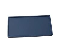 2WFYJNITP Plateaux pour Plantes Bac d'égouttage rectangulaire Simple for palettes, Soucoupe for Pot de Fleurs en céramique for intérieur et extérieur pour jardinières(Navy Blue,Petit)