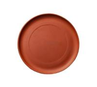 2WFYJNITP Plateaux pour Plantes Plateau d'égouttage for Plantes d'intérieur et d'extérieur, soucoupes Rondes for Pots de Fleurs, Couleur Boue Rouge, Violet Sable pour jardinières(Moyen)