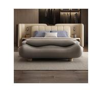 2WFYJNITP Siège rembourré Tabouret d'extrémité de lit Chambre ondulé Haut Gamme avec Tabouret à Ressorts Dossier Tabouret