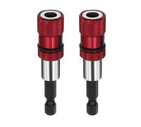 2X 1/4 Tige Hexagonale Perceuse électrique Tournevis Magnétique Porte-Embout Outil Limite de Magnétisme Tige D'Extension