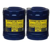 2X 10 Litres MANNOL Huile De Boîte De Vitesses Hypoid LSD 85W-140 API GL-5 LS