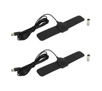 2X 1080P HD Indoor Universal TV Antenna DVB-T2 ATSC 25 Miles Digital Amplifier Aerial