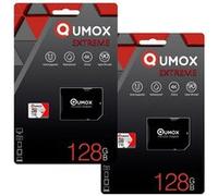 2x 128Go Micro SD/SDXC Qumox EXTREME carte mémoire 128g micro SDXC CLASS 10 UHS-I sous blister G