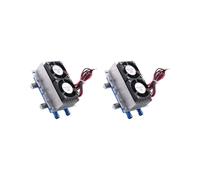 2X 144W Thermoélectrique Peltier Réfrigération Refroidisseur 12V Semi-Conducteur Climatiseur Systèmes de Refroidissement Kit de Bricolage