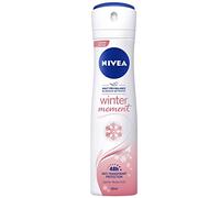 2x 150ml Nivea Hiver Moment 48h Antiperspirant Déodorant Spray Doux Hiver Parfum Testé Cliniquement (2er Paquet)