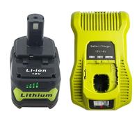 2X 18V 8.0Ah/8000mAh Batteries au Lithium pour Ryobi P108 RB18L40 P108 RB18L25 P108 RB18L15 RB18L13 P107 P122 P104 P105 P102 P102 P108 2003