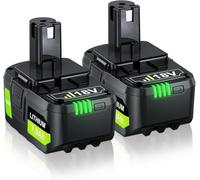 2X 18V 8.0Ah Batteries au Lithium pour Ryobi P108 RB18L40 P108 RB18L25 P108 RB18L15 P108 RB18L13 P107 P108, P122 P104 P105 P102 P102 P108 2003