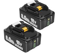 2x 18V Piles Pour pour Makita Batterie 18V 8Ah BL1860 BL1850 BL1850B BL1860