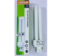2X 18W OSRAM Dimmable G24Q-2, 4 Broches 4000K Basse Consommation CFL PLC Ampoule [EEK: B]