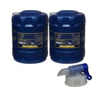2x 20 Litre Mannol huile moteur TS-1 Shpd 15W-40 Api CG-4/ CF-4/ Sl + Robinet
