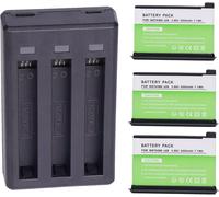 2X 2000Mah Batteries Insta-360 One X2 Pour Insta-360 One X2 Et Station De Charge Usb 3 Canaux Compatible Avec Insta-360 One X2[Z789]