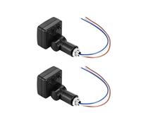 2X 220V Capteur Infrarouge Du Corps Humain Capteur de Corps Infrarouge Interrupteur LED Lumière D'Inondation PIR Capteur de Mouvement Réglable