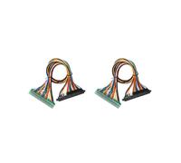 2X 28Pin Jamma Extension Cable Arcade Game Machine Jamma Harness Connectors Gold Finger pour Arcade Game Parts Coin Operator
