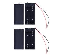 2X 3.7V 2X 18650 Interrupteur Marche / ArrêT de la BoîTe de Rangement de Connecteur de Support de Batterie avec Plomb