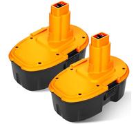 2X 3600mAh Remplacement pour Dewalt Batterie 18V NI-Mh DC9096 DE9098 DE9095 DE9096 DW9096 DW9095 DW9098 DC9099 DE9039 DE9503 DC925 DC725 pour Dewalt Batterie 18V 3.6Ah Outil sans Fil Catastro
