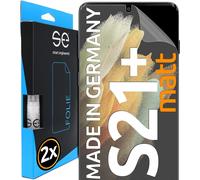 2x 3d Anti-Reflective Protective Film For Samsung Galaxy S21 Plus,Self-Repairing,Footprint And Faceid Compatible,Bubble-Free Installation,Shock And Scratch Resistant,Made In Germany