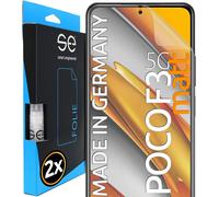 2x 3d Anti-Reflective Protective Film For Xiaomi Poco F3,Self-Repairing,Footprint And Faceid Compatible,Bubble-Free Installation,Shock And Scratch Resistant,Made In Germany