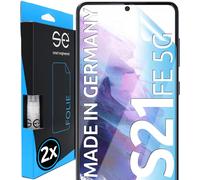 2x 3d Transparent Protective Film For Samsung Galaxy S21 Fe Self-Repairing,Footprint And Faceid Compatible,Bubble-Free Installation,Shock And Scratch Resistant,Made In Germany