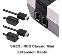 2x 3M Câble Rallonge Câble d'extension SNES Classic pour Super Nintendo NES SNES