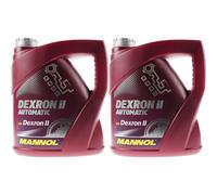 2x 4 L Huile Automatique MANNOL pour Boîte Dexron II