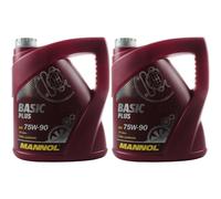 2x 4 Litre Original MANNOL Huile de Transmission Base Plus 75W-90 Api Gi 4 +