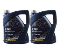 2X 4 Litres Original MANNOL Huile De Boîte FWD Huile De Boîte 75W-85 API GL 4