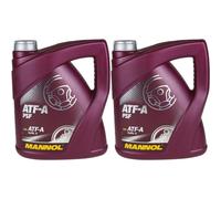 2X 4 Litres Original MANNOL Huile Hydraulique ATF-A PSF