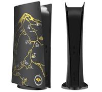 2x 4 Pièces Housse pour Console PS5 Édition Numérique - Façades Coque - Ghost of Yotei Black & Gold Limited Edition