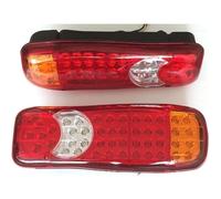 2x 46 Leds Arrêter Feux Arrière 12V pour Camion Camper Remorque Camionnette Châssis Benne Caravane Lkw 350 MM